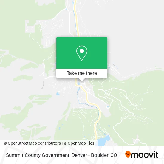 Summit County Government map