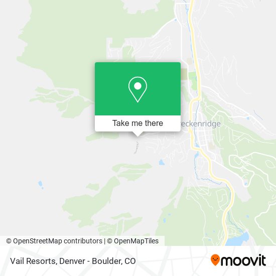 Vail Resorts map