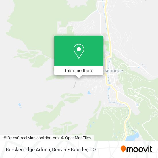 Mapa de Breckenridge Admin