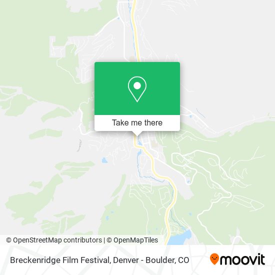 Mapa de Breckenridge Film Festival