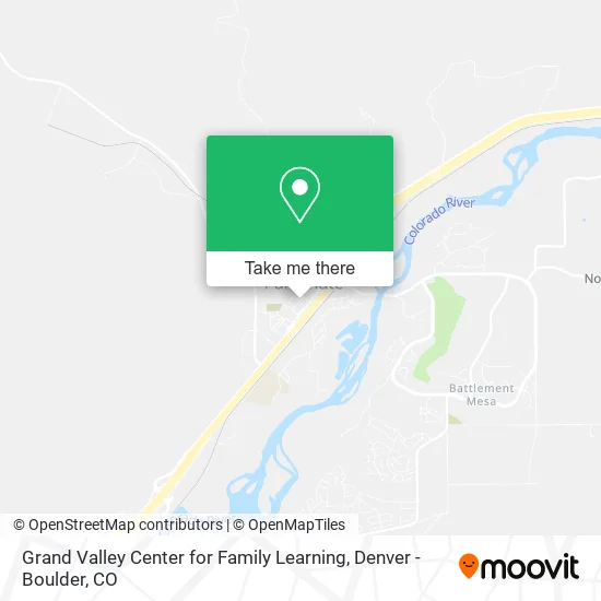 Grand Valley Center for Family Learning map