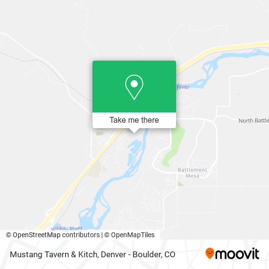 Mapa de Mustang Tavern & Kitch