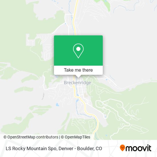 LS Rocky Mountain Spo map