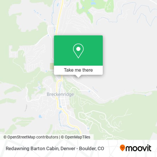 Mapa de Redawning Barton Cabin