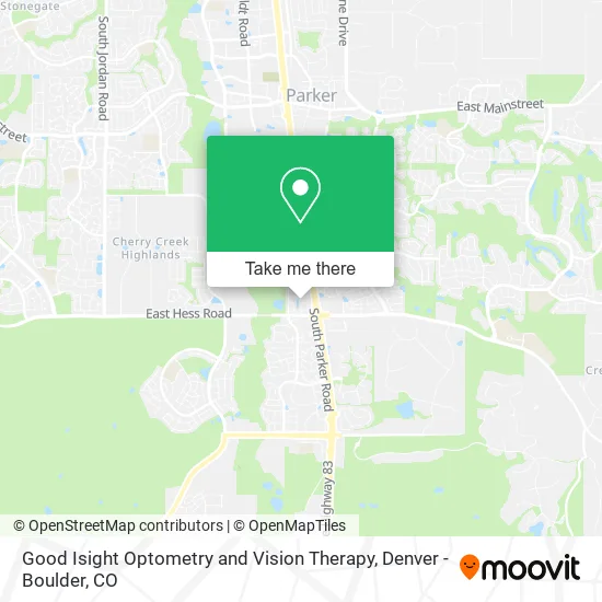 Good Isight Optometry and Vision Therapy map