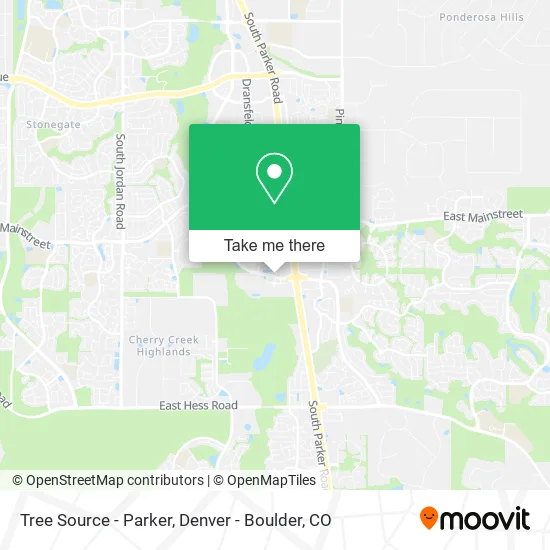 Tree Source - Parker map