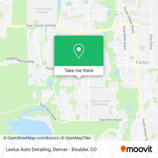 Lexlux Auto Detailing map