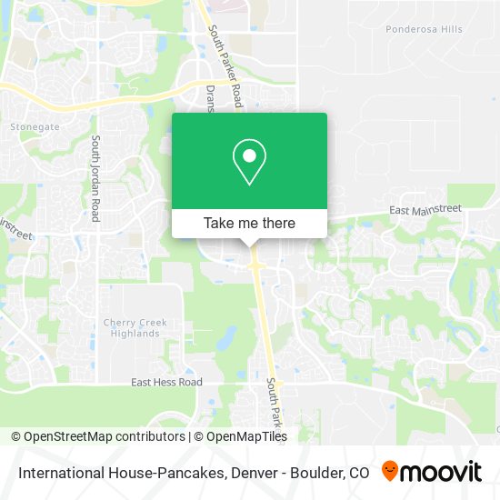 International House-Pancakes map