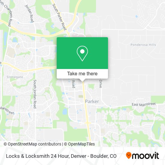 Locks & Locksmith 24 Hour map