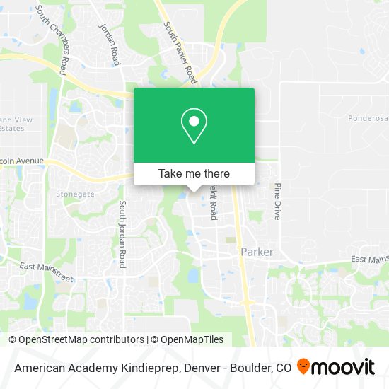 Mapa de American Academy Kindieprep