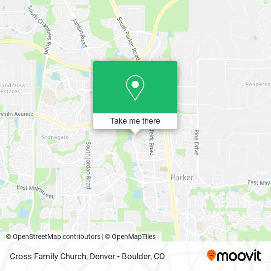 Mapa de Cross Family Church