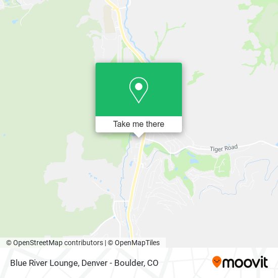Blue River Lounge map