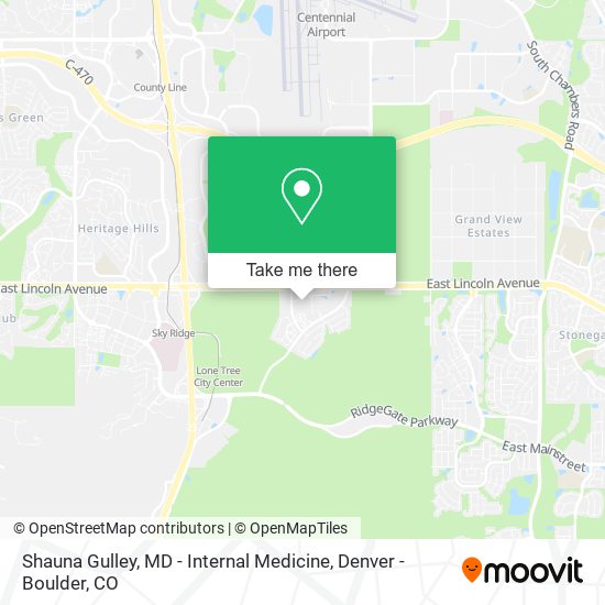 Mapa de Shauna Gulley, MD - Internal Medicine