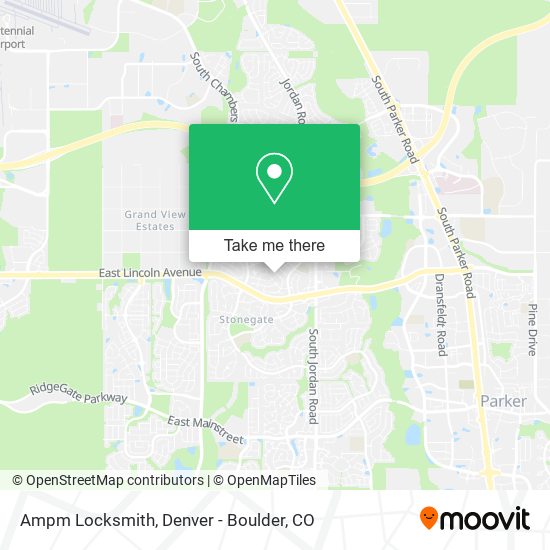 Ampm Locksmith map