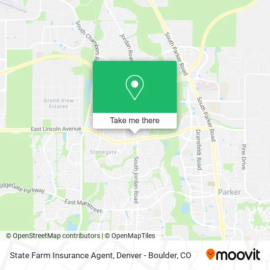 State Farm Insurance Agent map