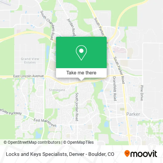 Locks and Keys Specialists map