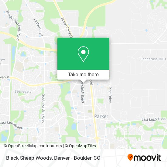 Black Sheep Woods map