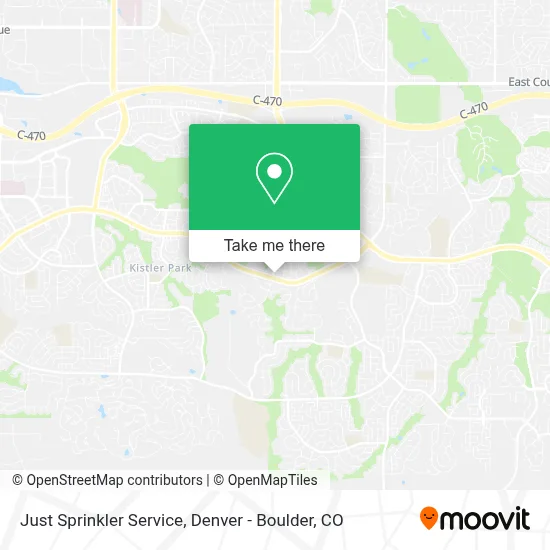 Just Sprinkler Service map