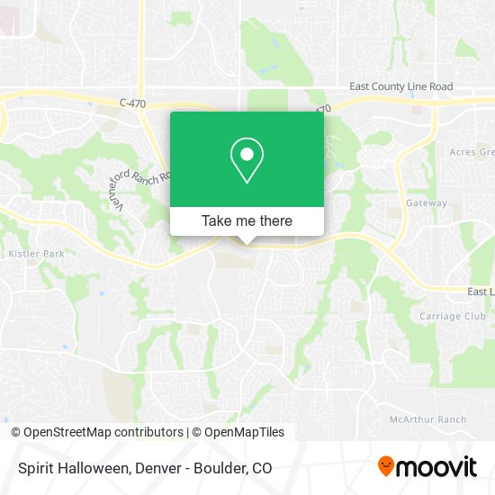 Spirit Halloween map