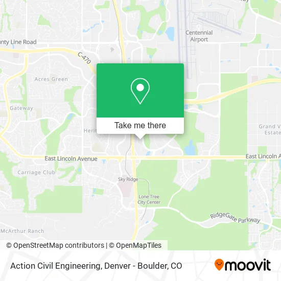 Action Civil Engineering map