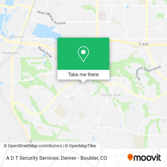 A D T Security Services map