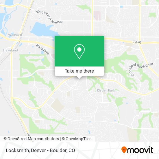 Locksmith map