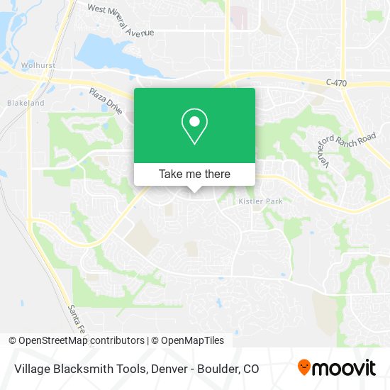 Mapa de Village Blacksmith Tools