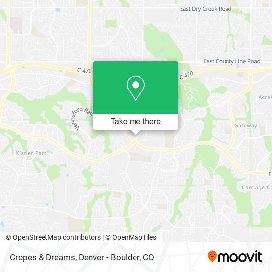 Crepes & Dreams map