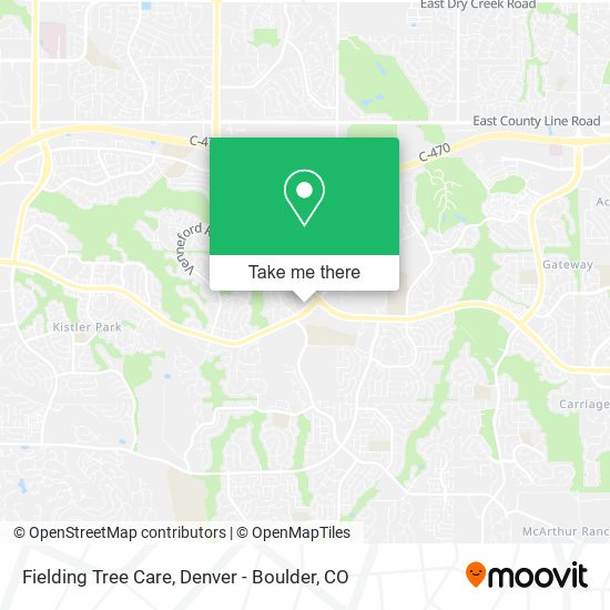Fielding Tree Care map