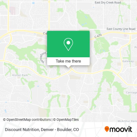 Mapa de Discount Nutrition
