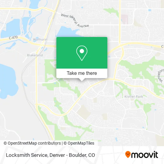 Locksmith Service map