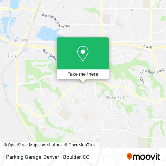 Mapa de Parking Garage