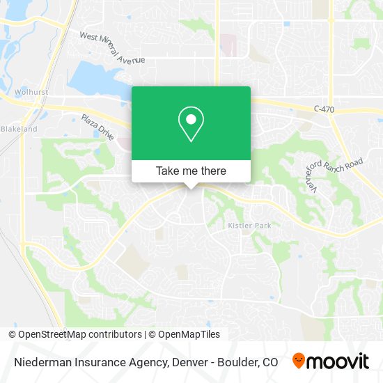 Mapa de Niederman Insurance Agency