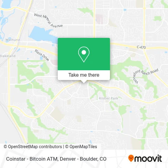 Coinstar - Bitcoin ATM map