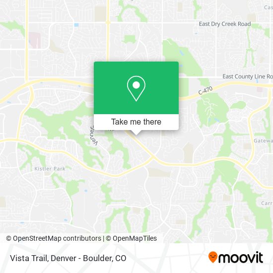 Mapa de Vista Trail