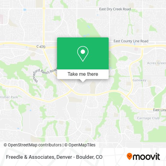 Freedle & Associates map