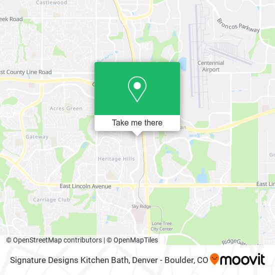 Signature Designs Kitchen Bath map