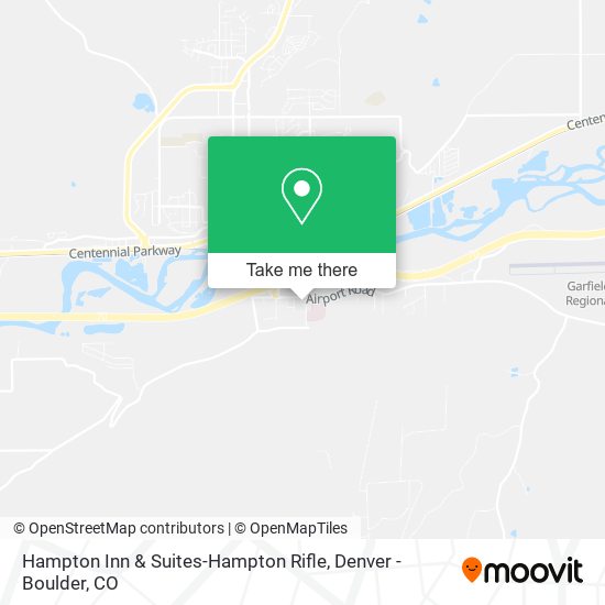 Mapa de Hampton Inn & Suites-Hampton Rifle