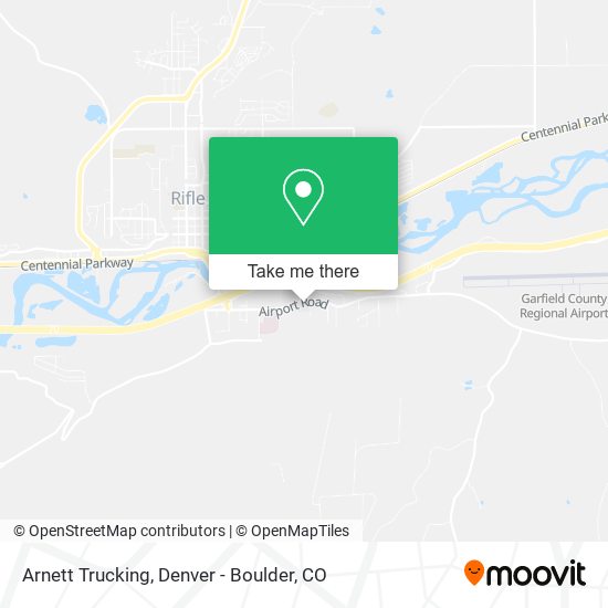 Mapa de Arnett Trucking