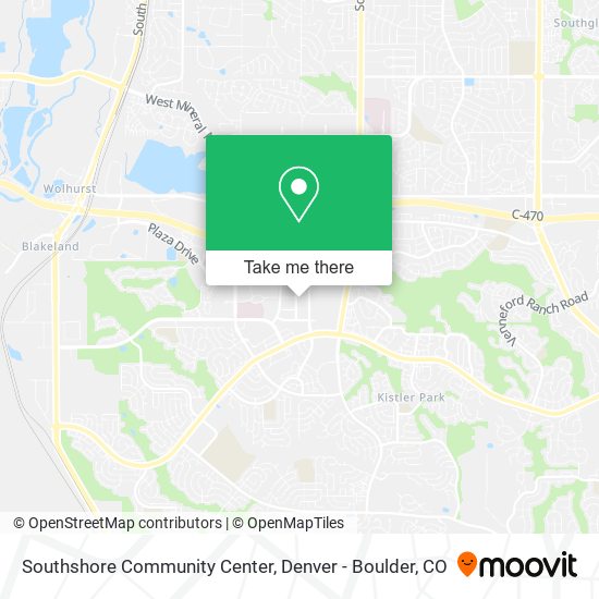 Mapa de Southshore Community Center