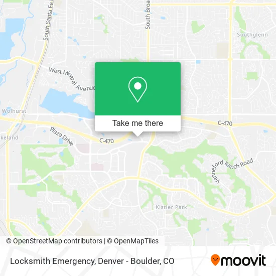 Locksmith Emergency map