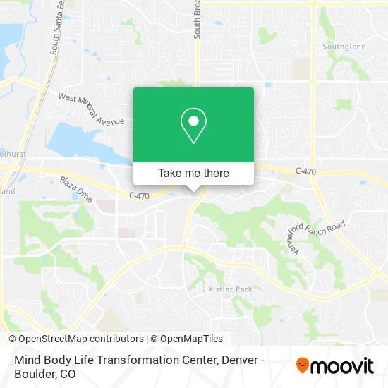 Mind Body Life Transformation Center map