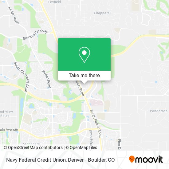 Mapa de Navy Federal Credit Union