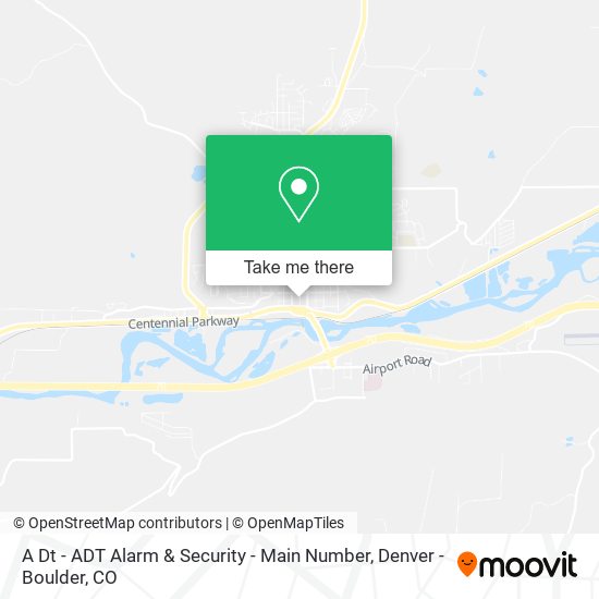A Dt - ADT Alarm & Security - Main Number map