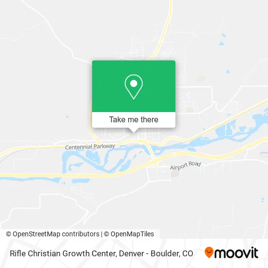 Rifle Christian Growth Center map