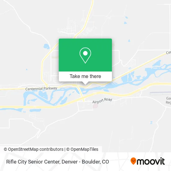Rifle City Senior Center map