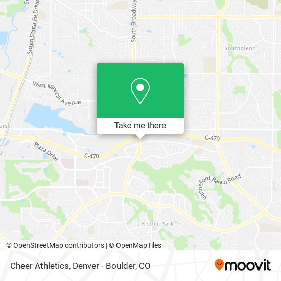 Cheer Athletics map