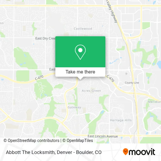 Abbott The Locksmith map