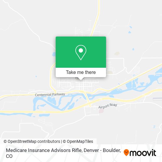 Mapa de Medicare Insurance Advisors Rifle