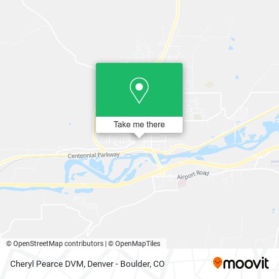 Cheryl Pearce DVM map